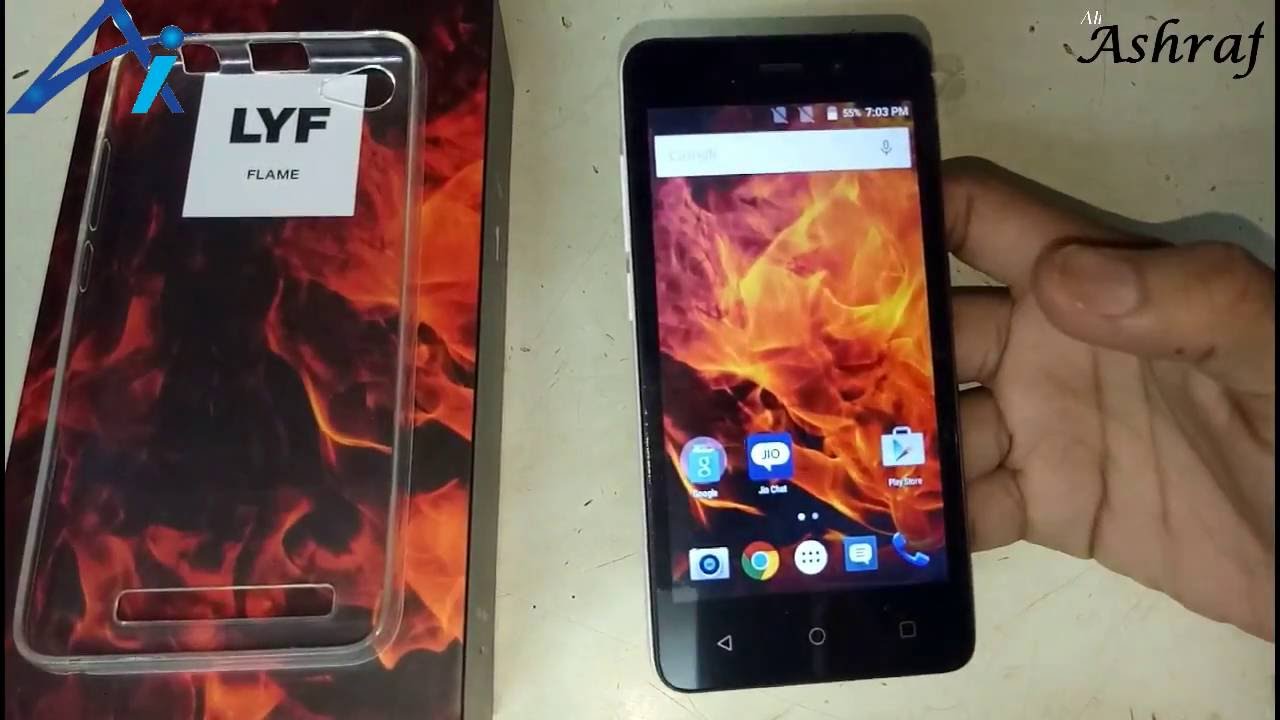 (Hindi) LYF FLAME 1 Unboxing Reliance JIO Preview Offer free overview
