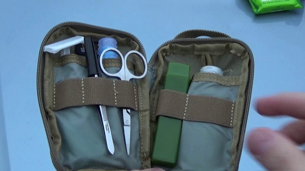 Hygiene in the field - wash kit for camping and bugging out
