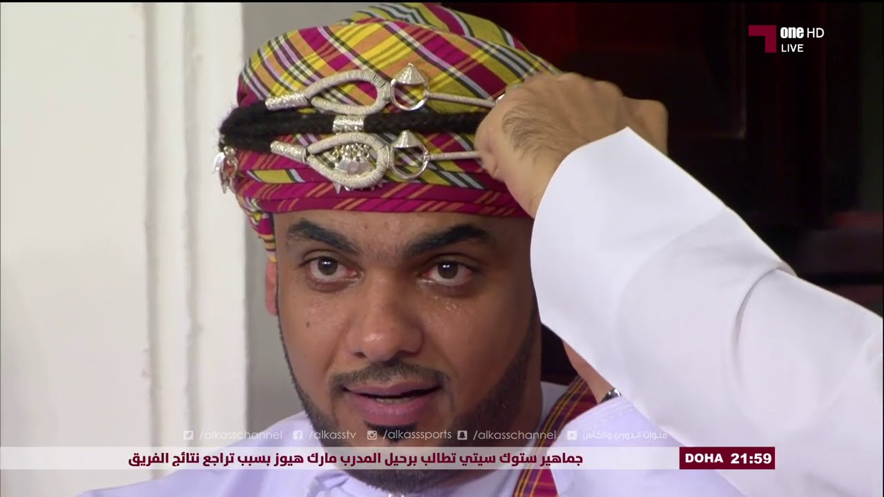 محمد الصبحي مصمم الازياء العماني في #مجلس_خليجي_23