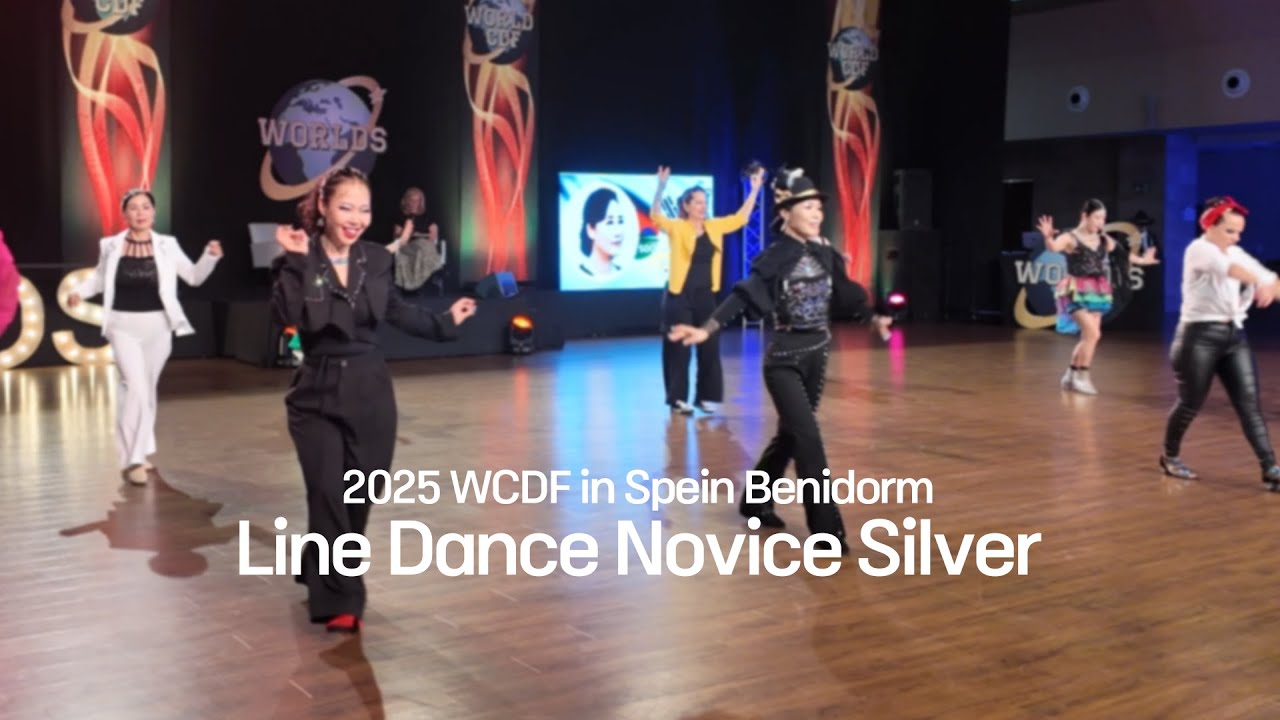 2025 WCDF in Spain BenidormLine Dance Novice Silver HAN JI HYE