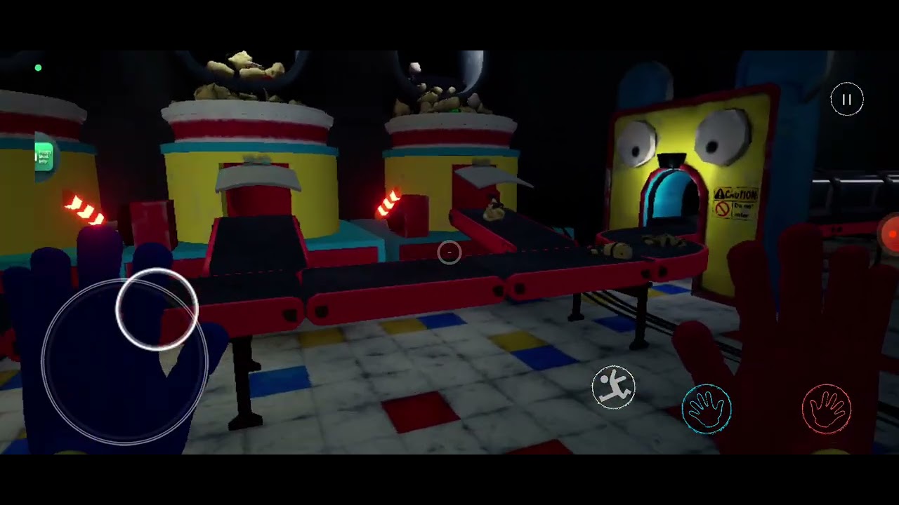 Jugando poppy Playtime chapter 1