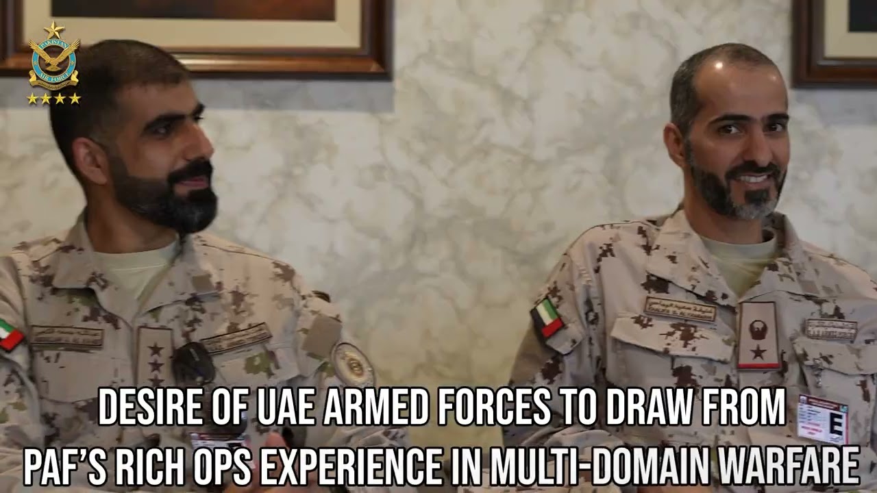 COMMANDER NAVAL FORCES OF UNITED ARAB EMIRATES VISITS AIR HEADQUARTERS