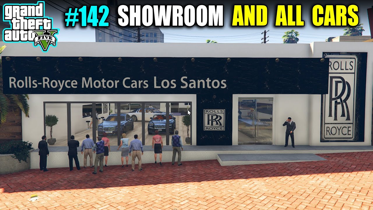 ROLLS ROYCE SHOWROOM/DEALERSHIP | @Techno Gamerz #142 GTA V | DOWNLOAD AND INSTALL |