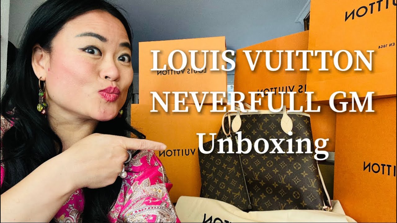 Louis Vuitton Neverfull GM Unboxing 👜 | Travel & Everyday Bag