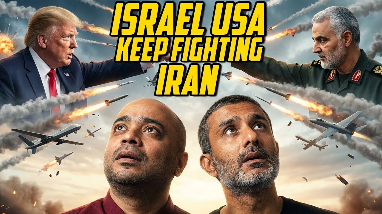 Israel And USA Still Fighting Iran