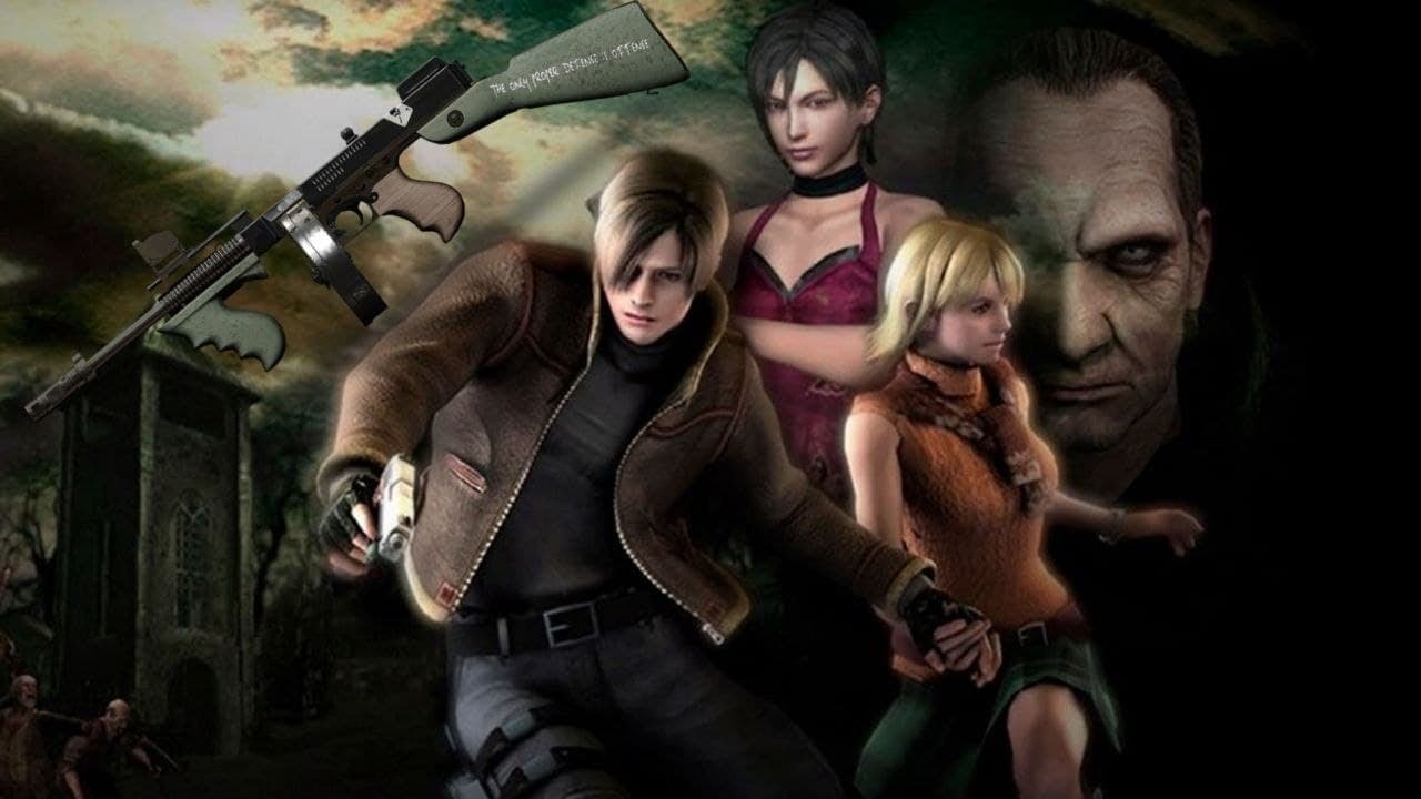 RESIDENT EVIL 4 - MOD EXTREME CONDITION REMAKER - CHICAGO TYPEWRITER, HANDCANNON - PROFESIONAL