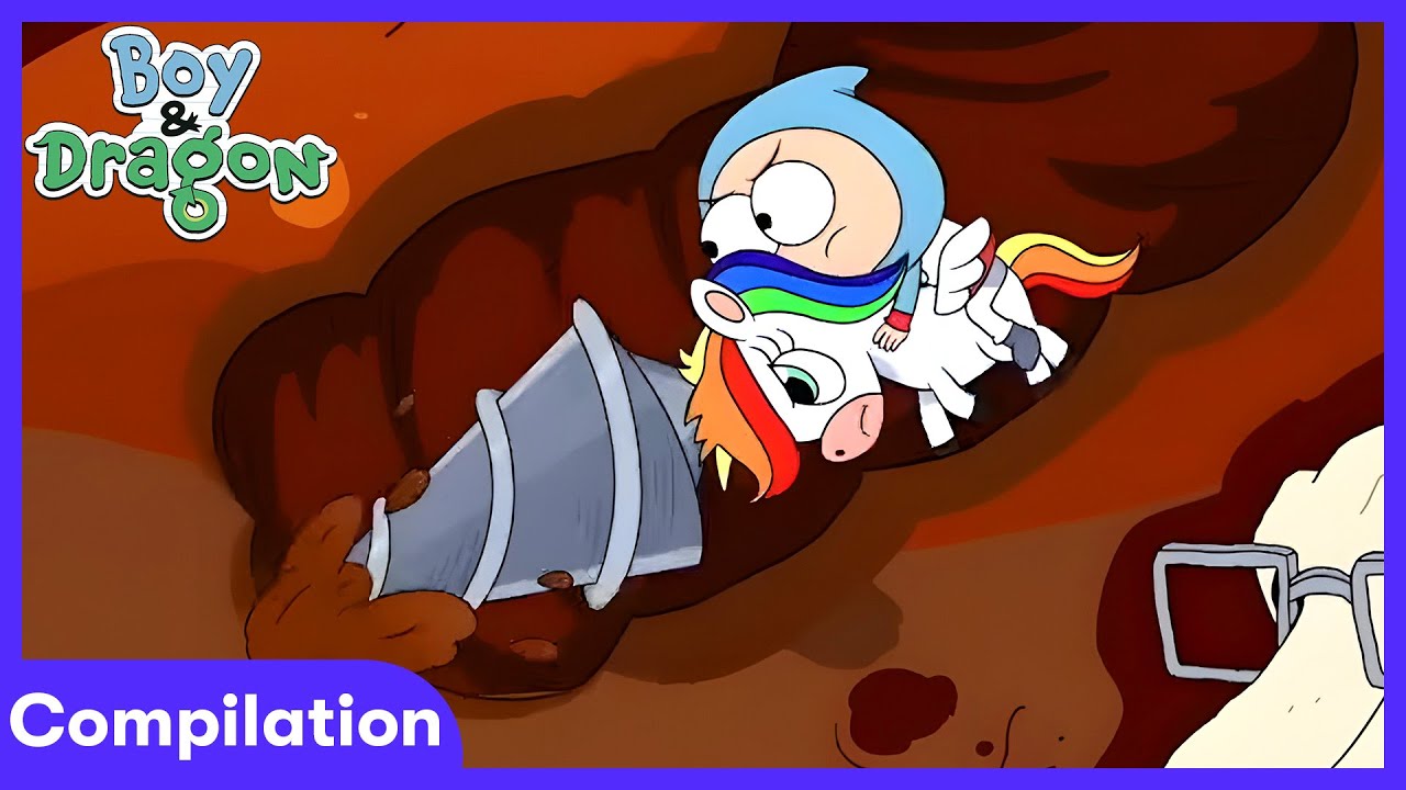 Boy & Dragon - Sinkhole Rescue Mission! | WildBrain Kids | WildBrain Kids