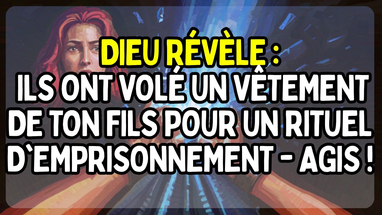 DIEU RÉVÈLE : ILS ONT VOLÉ UN VÊTEMENT DE TON FILS POUR UN RITUEL D'EMPRISONNEMENT — AGIS !