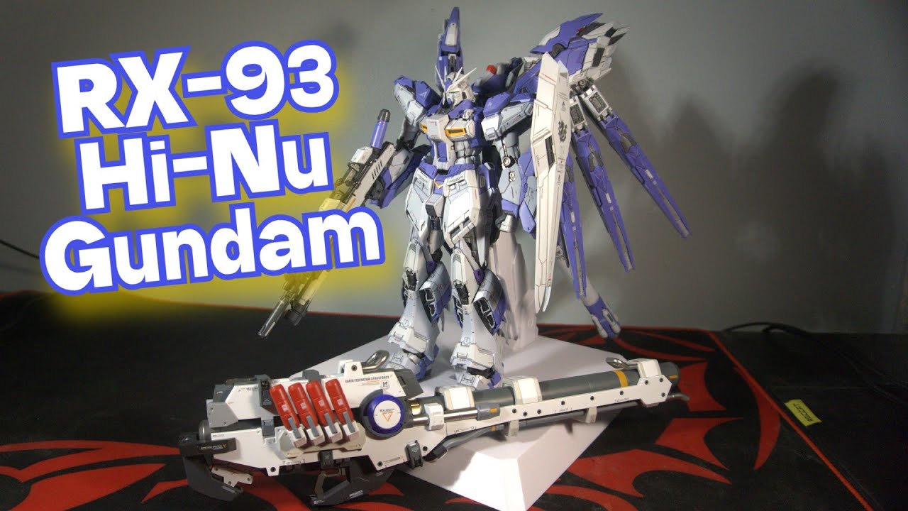 1:100 RX-93-ν2 Hi-Nu Gundam - Timelapse Build (VTIGER - Gunpla)
