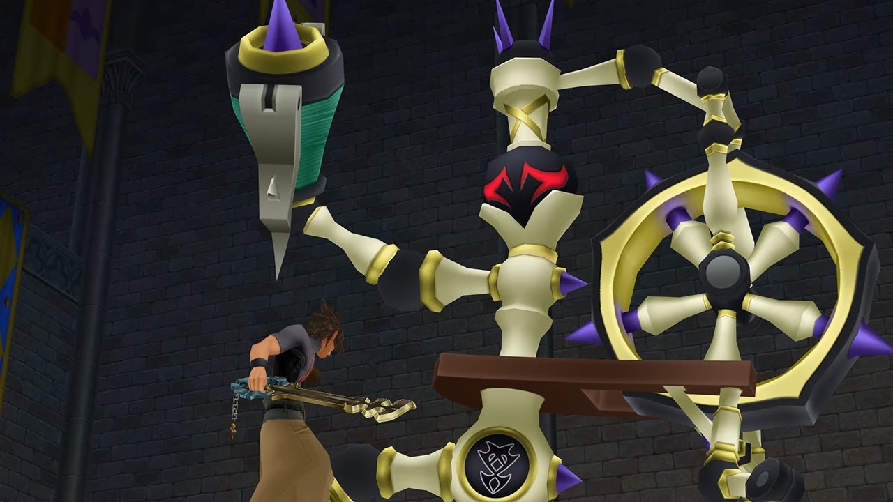 Kingdom Hearts Birth by Sleep Final Mix HD - Terra - Wheel Master Fight (Critical Mode)