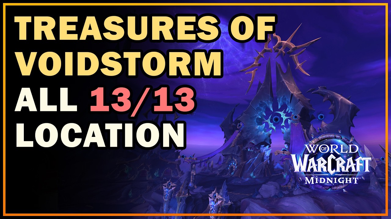 Treasures Of Voidstorm, All Locations | World of Warcraft Midnight