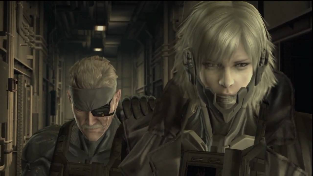 MGS4 - Metal Gear Solid 4 - Microwave Chamber/Hall - HD