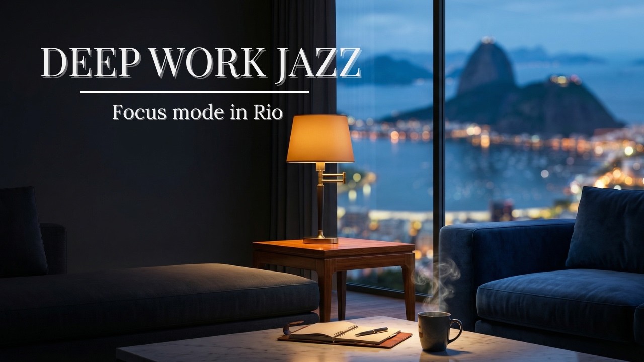 3 Hours Smooth Jazz Lounge | Cozy Instrumental Backgroung Music for Work