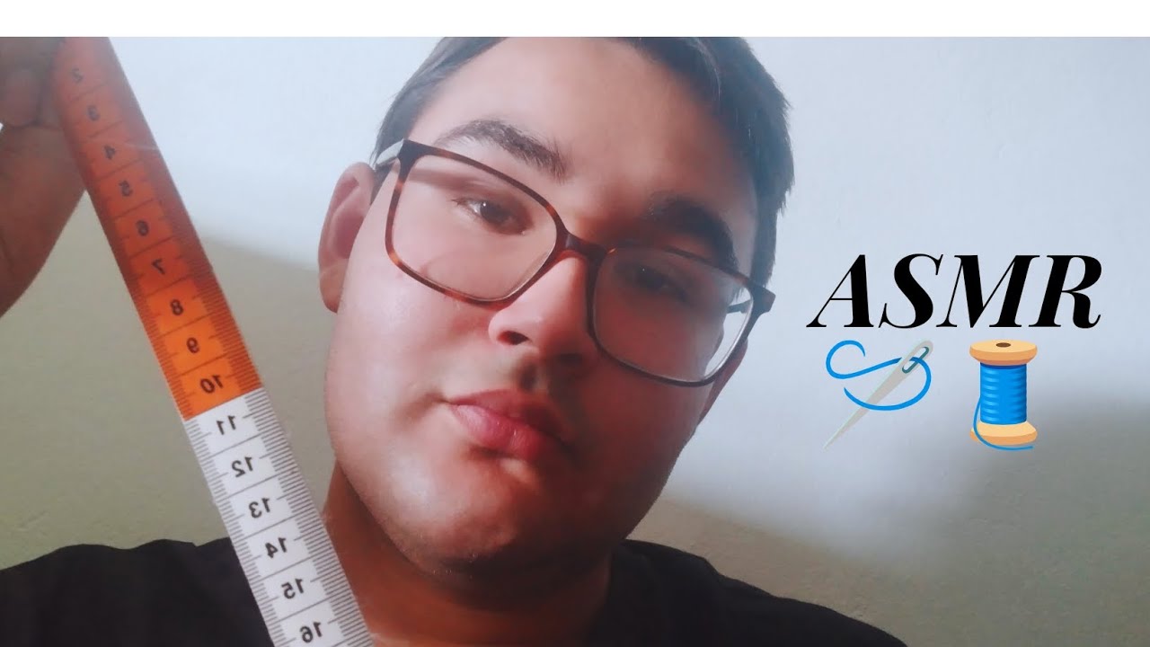 ASMR, ROLEPLAY:ESTILISTA TIRANDO SUAS MEDIDAS.#asmr #estilista #roleplay #relax
