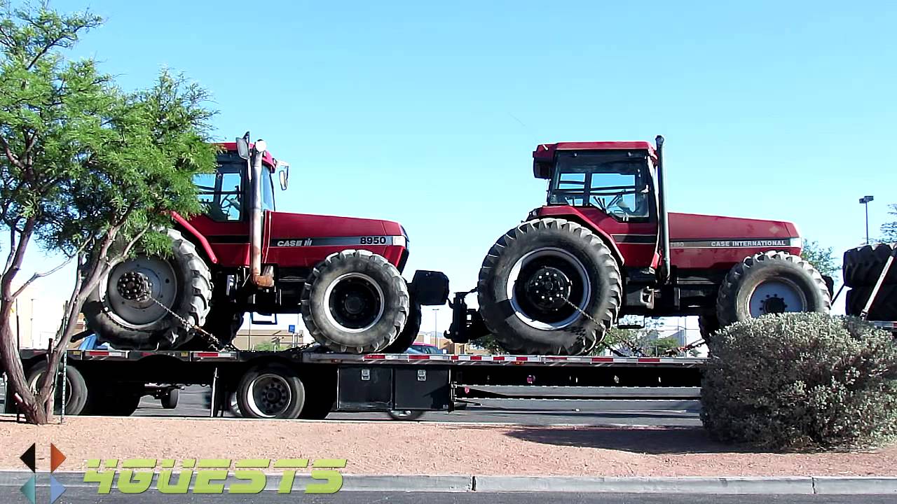 CASE TRACTORS,  INTERNATIONAL 7150 & IH 8950