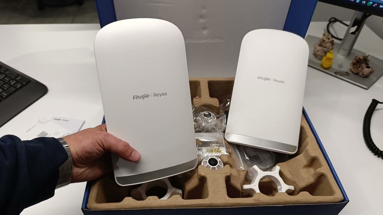 Kablosuz İnternet Aktarımı RG EST350G 5 Km Kablosuz Köprü