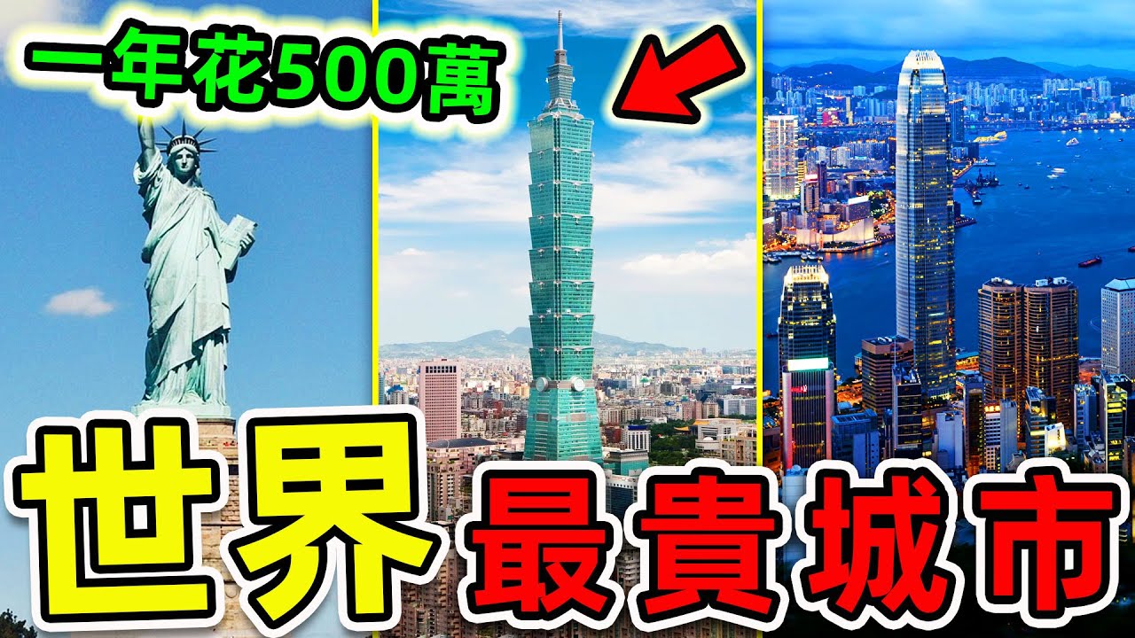 全世界&ldquo;最貴生活成本&rdquo;的10個城市！紐約只排第7，第一名震驚全球，一年500萬只能溫飽，99%人住不起。|#世界之最top #世界之最 #環球之最 #腦洞大開 #top10 #最貴城市