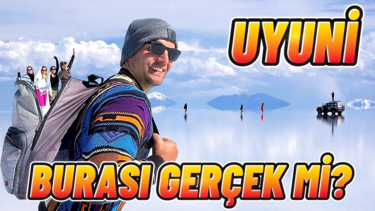 Dünyanın En Büyük Tuz Çölü ★ Burayı Görünce Büyüleneceksiniz!! ★ Salar de Uyuni