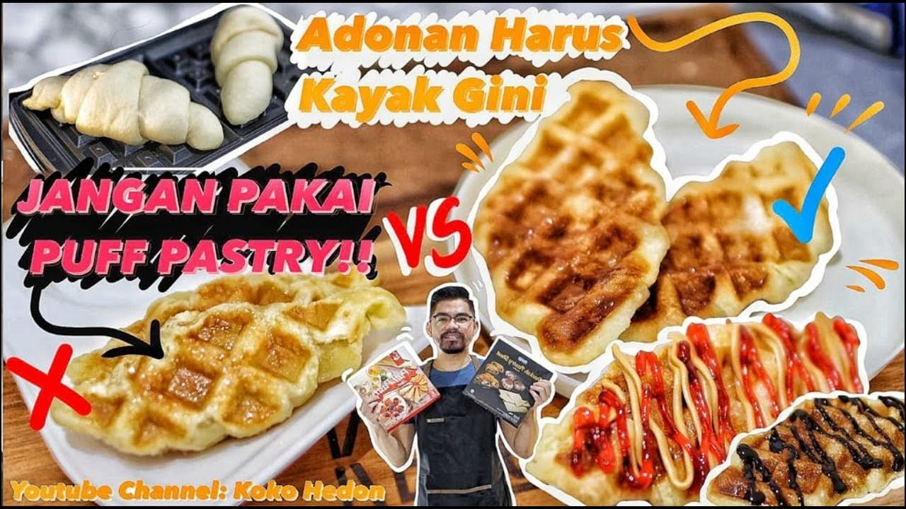 JANGAN TERTIPU! CROFFLE TIDAK COCOK PAKE PUFF PASTRY, HARUSNYA PAKE INI!