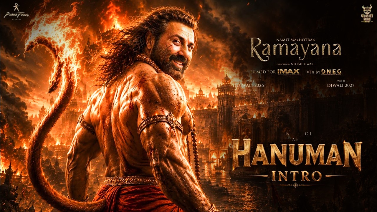HANUMAN| Namit Malhotra&rsquo;s Ramayana| TRAILER Concept |Ranbir K, Yash, Sunny D,Hans Zimmer;A.R Rahman