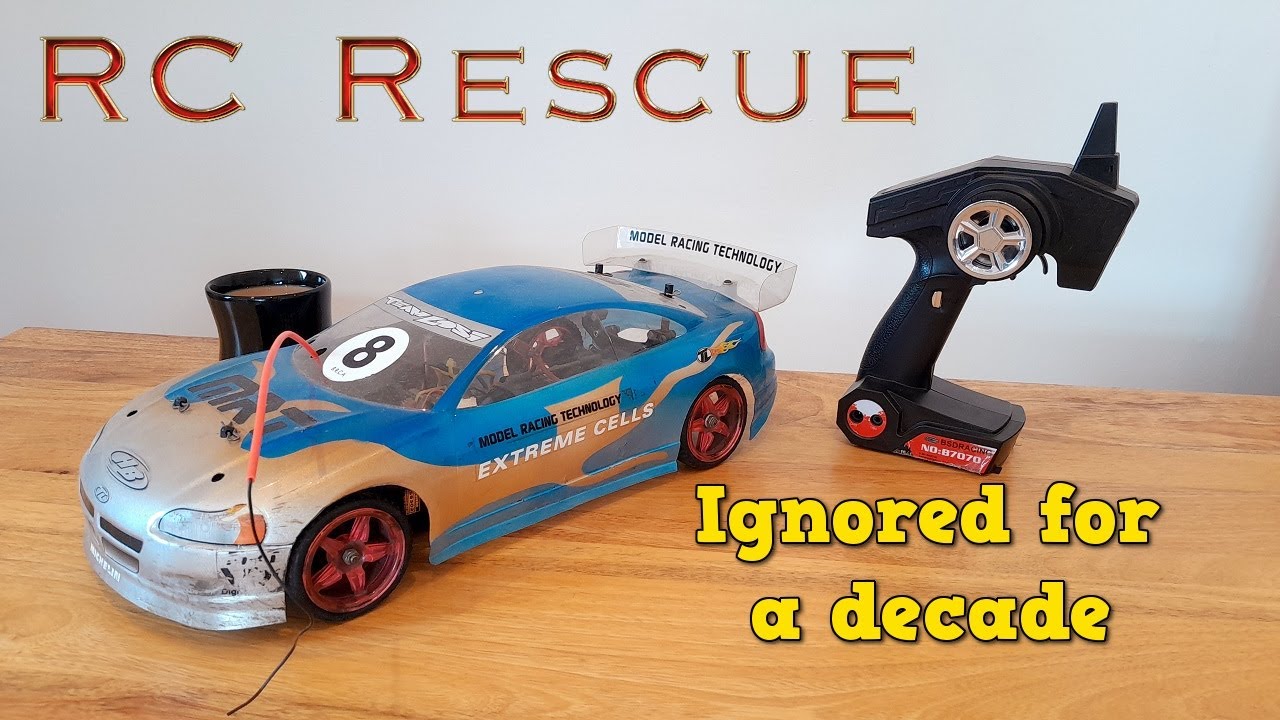 Грязный, заброшенный Schumacher Axis 2 | RC Rescue