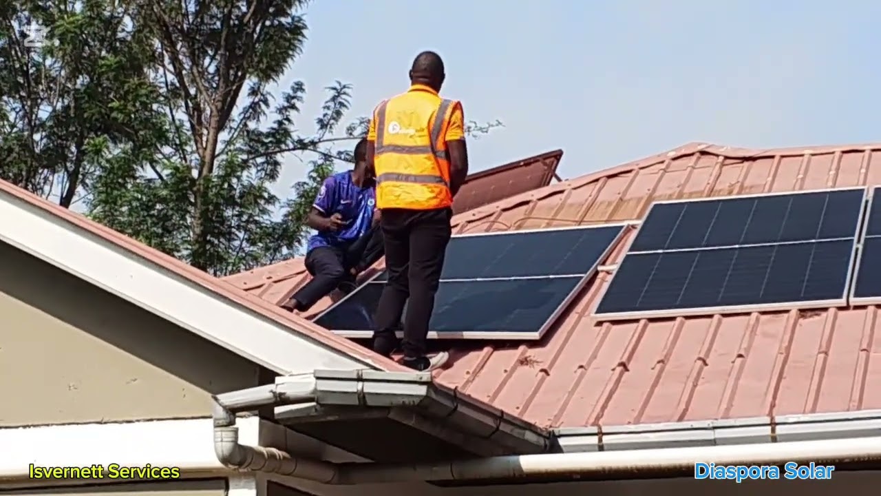 Solar Power system for our DIASPORA client in Rongo Kenya