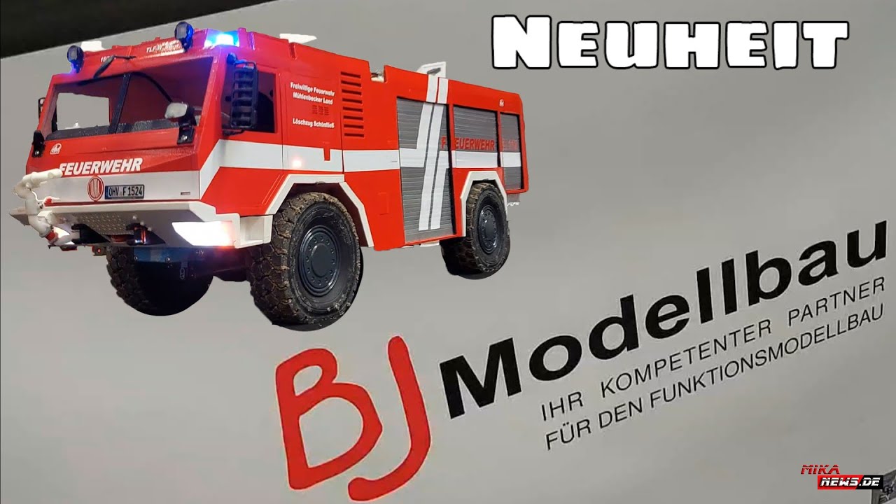 TATÜTATA Tatra Waldbrand TLF-W BB Feuerwehrlöschfahrzeug Wassertank Beleuchtung Sound - BJ Modellbau