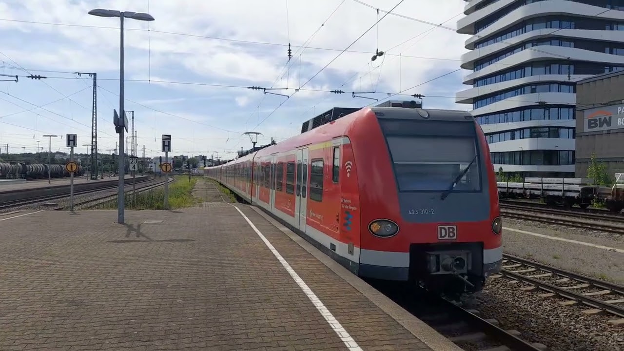 Zugverkehr in Bietigheim Bissingen(1)
