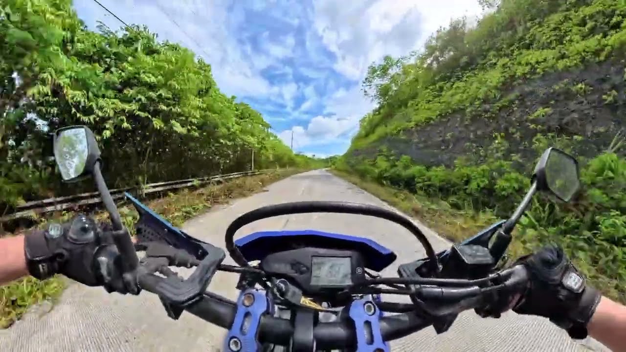 Yamaha WR155R Supermoto ride
