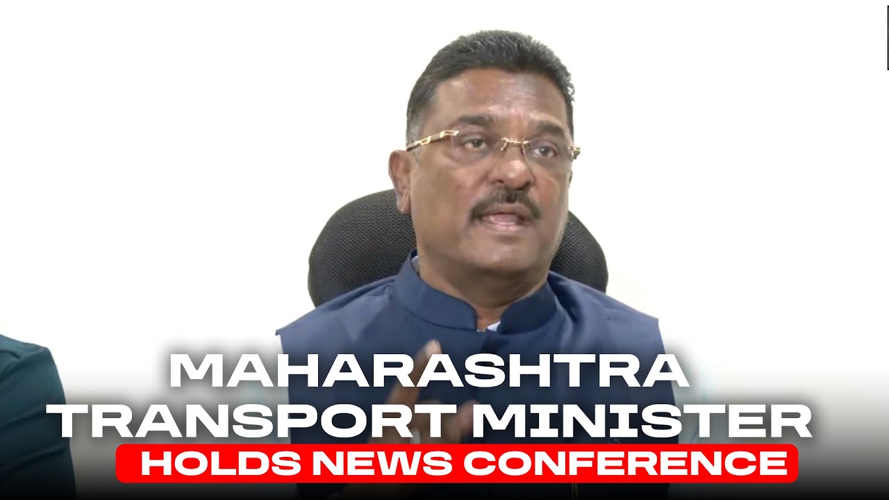 LIVE: Maharashtra Transport Minister Pratap Sarnaik holds news briefing |Marathi |Auto, Taxi Driver