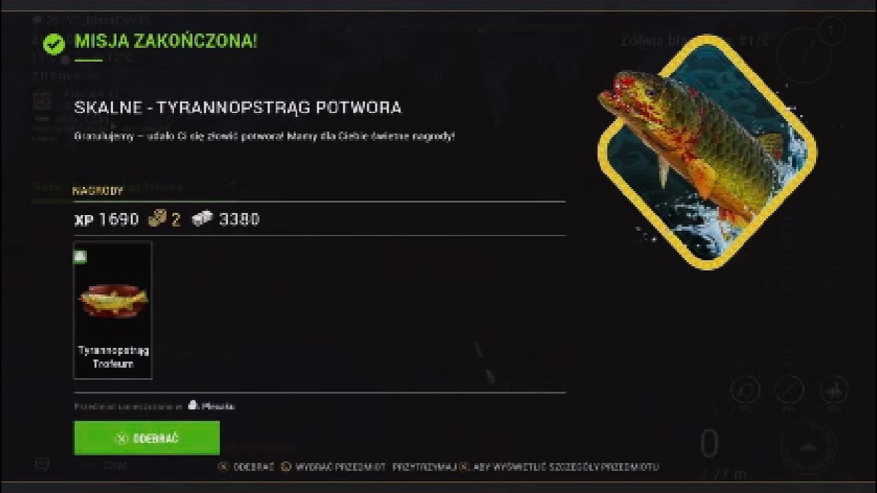 Skalne Jezioro - Tyranopstrąg