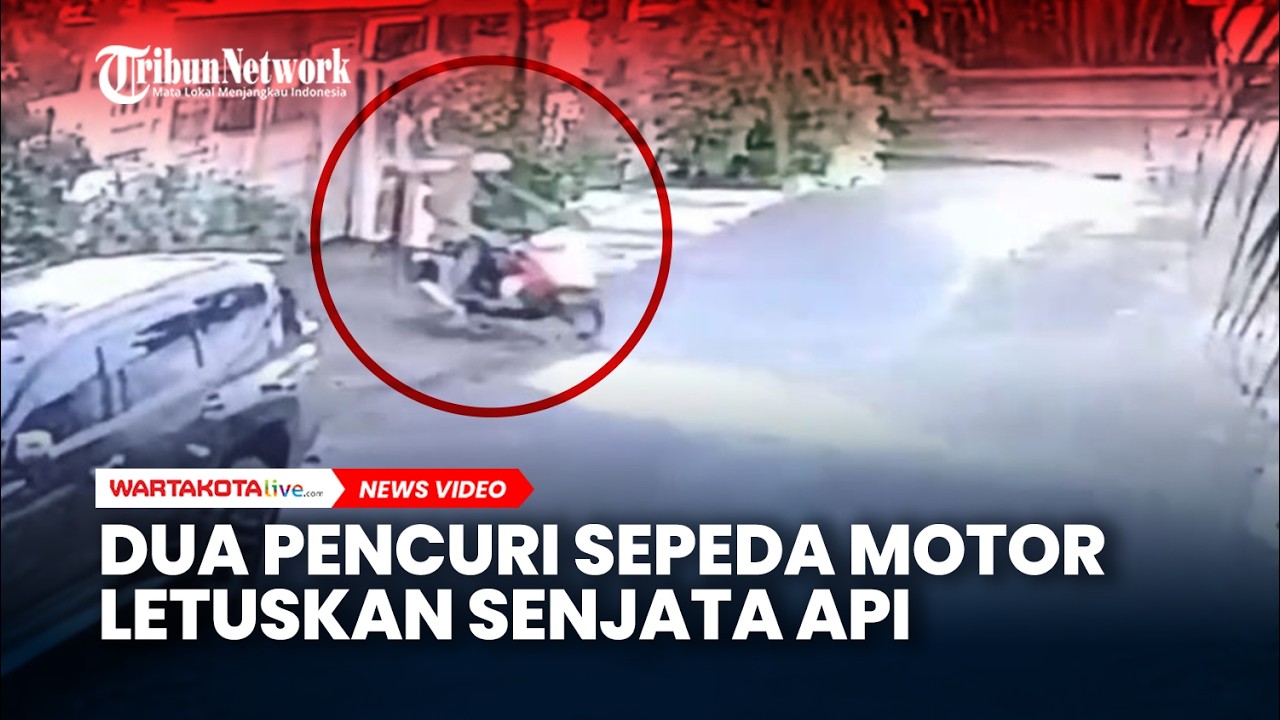 Dua Pencuri Sepeda Motor Letuskan Senjata Api di Duren Sawit Jaktim
