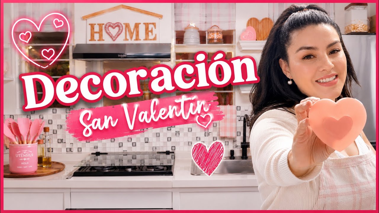 DECORACIÓN DE SAN VALENTÍN: COCINA