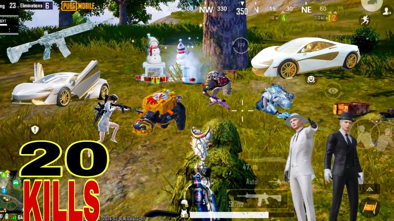 20 Kills🔥IN 20 MINUTES NEW HARDEST GAMEPLAY 😈 Pubg Mobile 