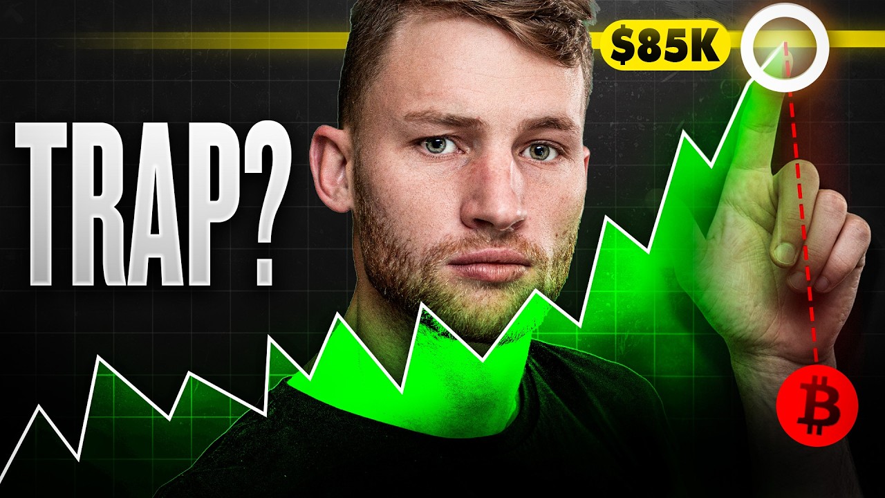 URGENT: Bitcoin Is About To Liquidate One Side! (A Big Trap Is Incoming)