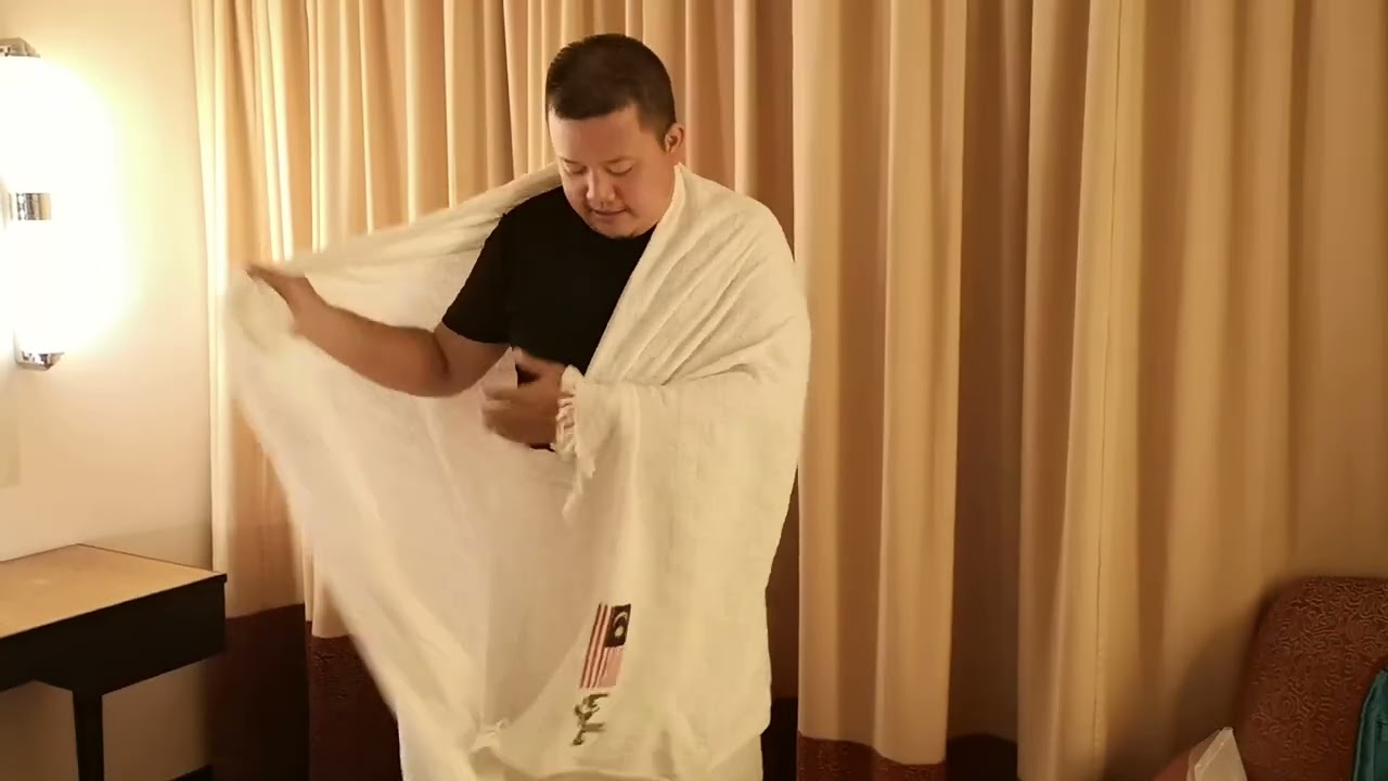 SOAL JAWAB USN - CARA MEMAKAI PAKAIAN IHRAM BAGI LELAKI - ITTIBAK MAHUPUN PEMAKAIAN SECARA PENUH