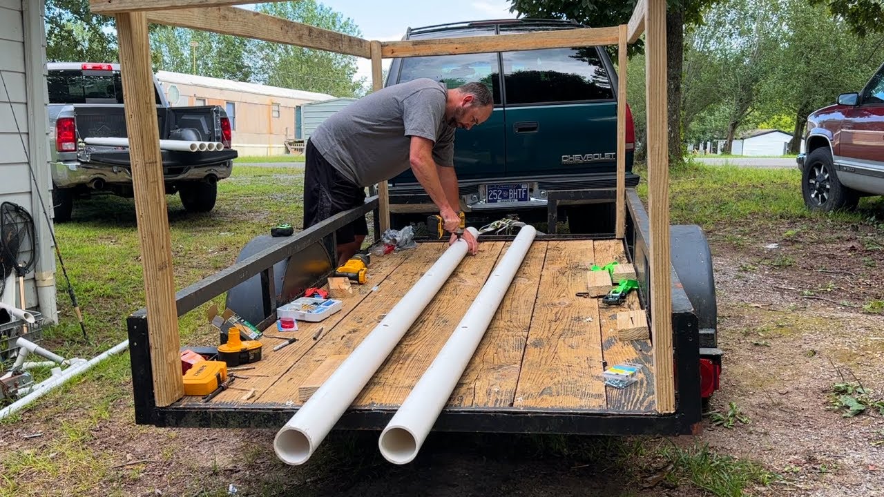 Building My Budget Kayak Trailer