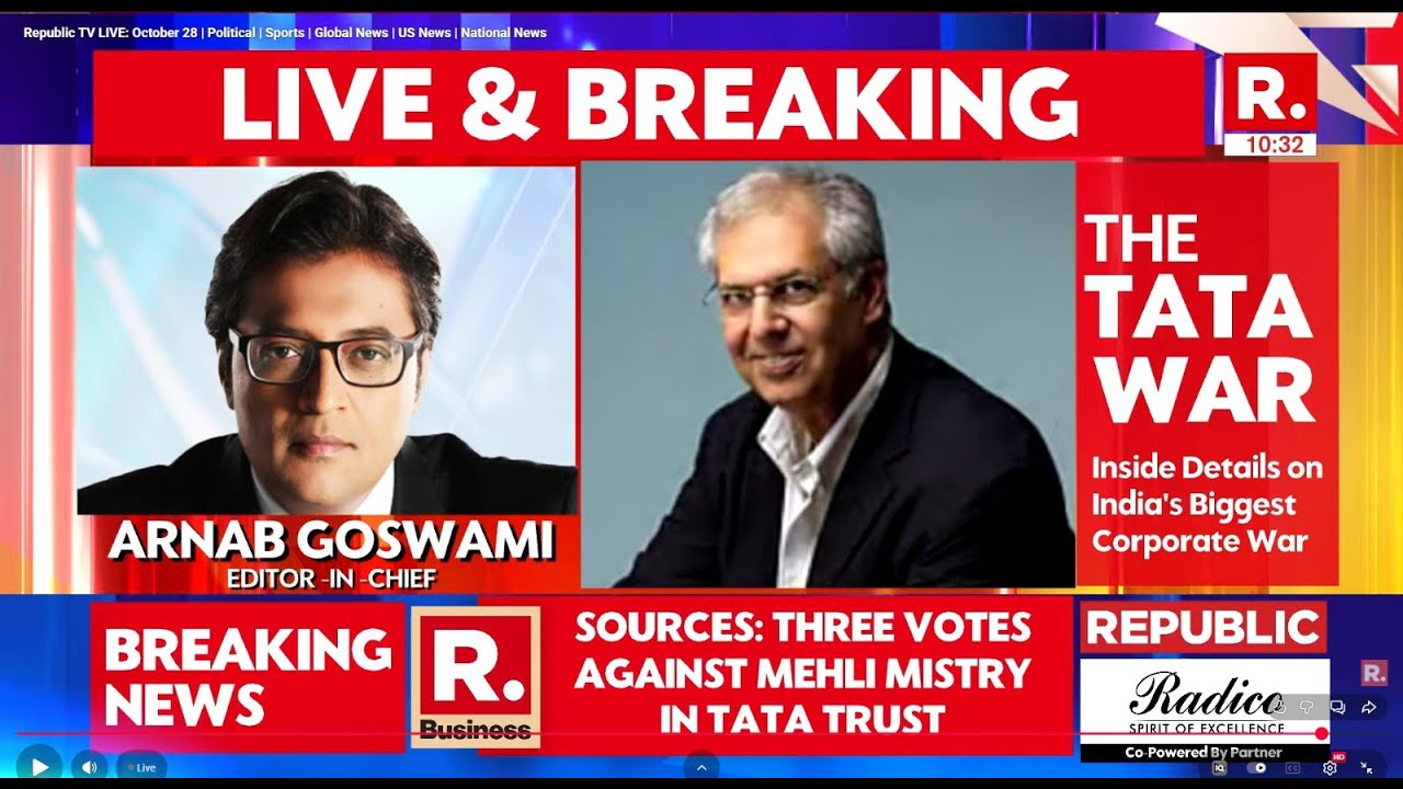 Mehli Mistry Reveals His Position On The Trust Peril | Big Exclusive | Noel Tata | Tata Trust