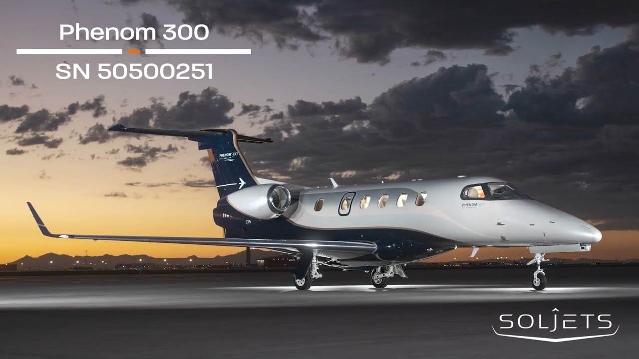 Phenom 300 for sale by Soljets - Embraer Aircraft for sale