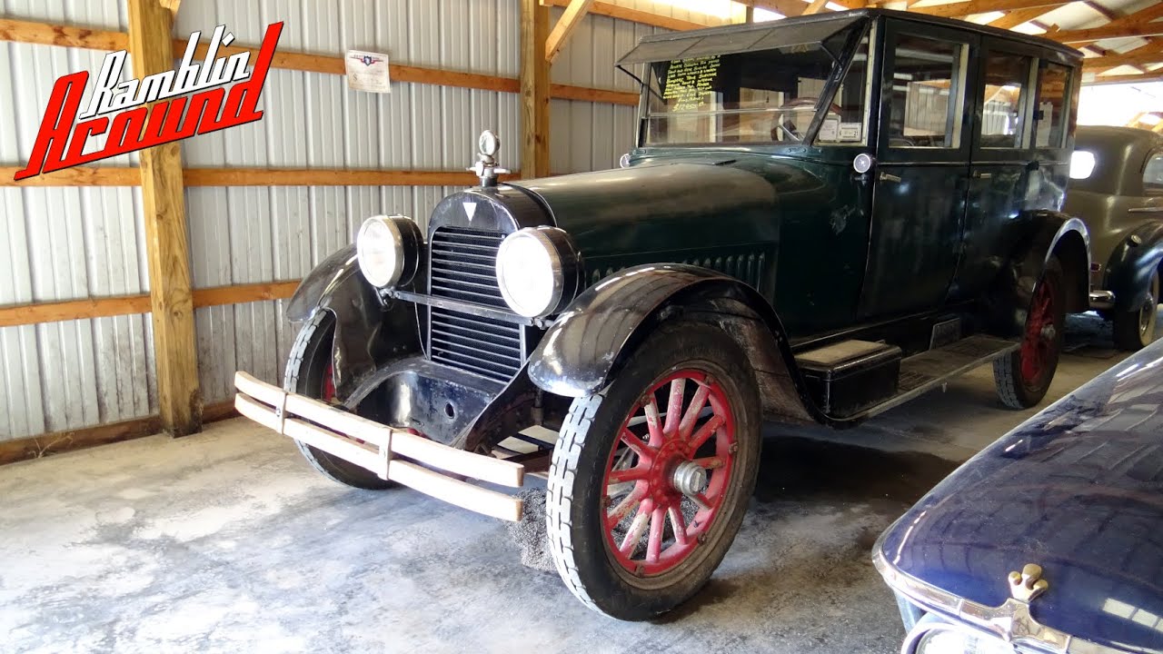 Massive 1923 Hudson Five Passenger Sedan