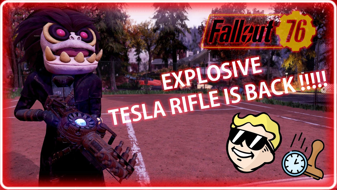 The Ultimate Tesla Rifle Build in 2026 (Human) | Fallout 76