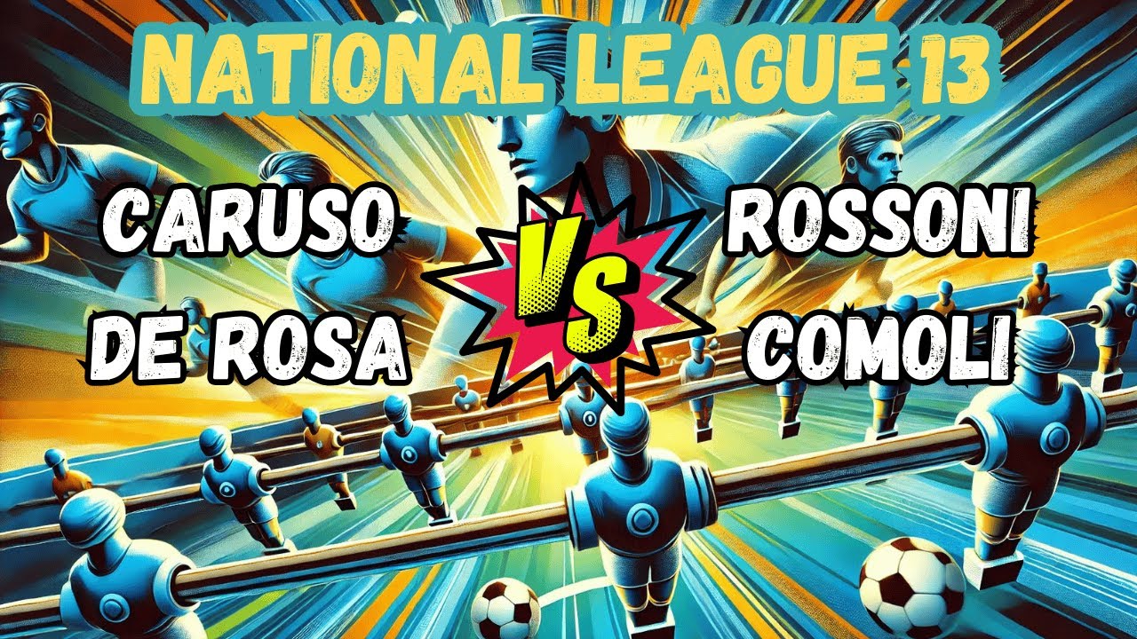 Finale Vincenti Misto 🏆Caruso - De Rosa VS Rossoni - Comoli | National League 13