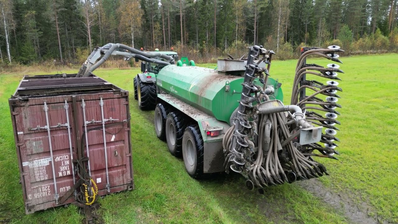 Lietteen kontitusta syksyllä 2022