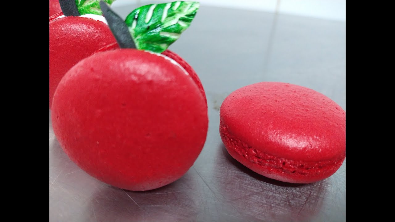 Macarons (Biscoito tipo macaron feito com farinha de trigo)
