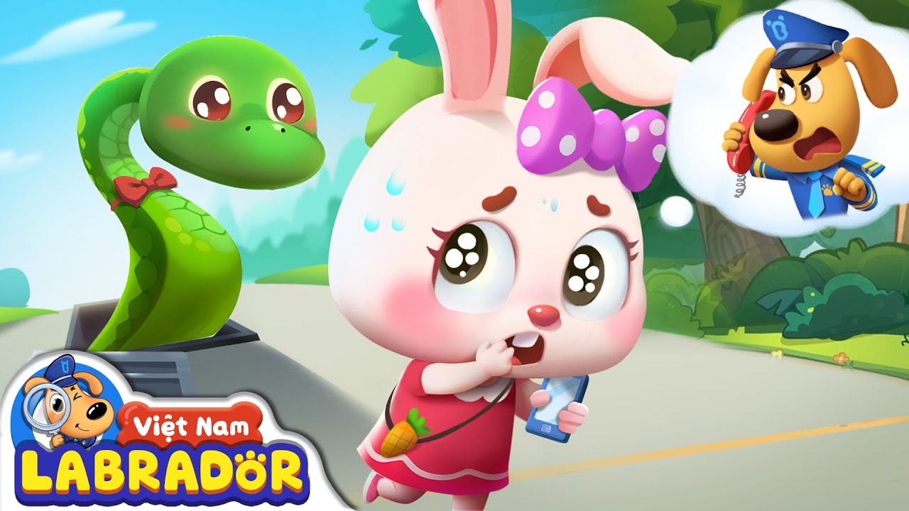 Ai đang theo dõi tôi? | Hoạt hình cảnh sát trưởng Labrador | Hoạt hình thiếu nhi | BabyBus