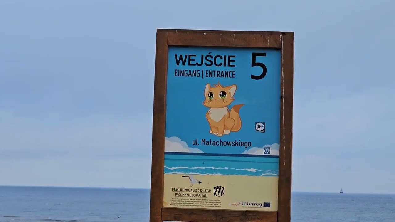 #Świnoujście. 30 październik 2024 na plaży i promenadzie