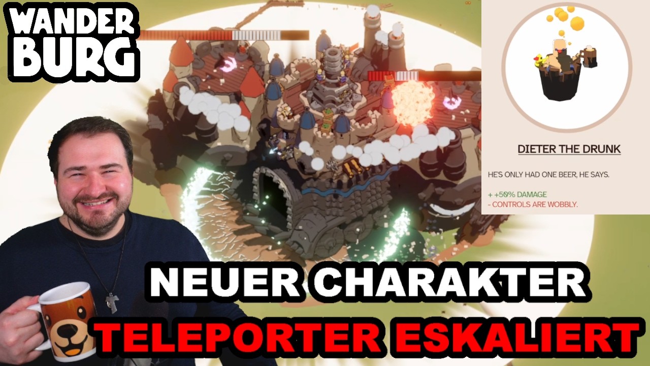 NEUER CHARAKTER - TELEPORTER ESKALIERT // Wanderburg