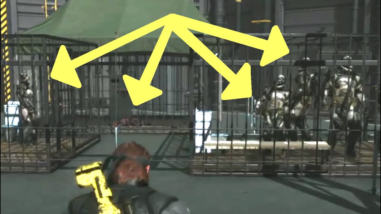 MGSV: Phantom Pain - All Cages Filled (Quarantine Platform) Metal Gear Solid 5