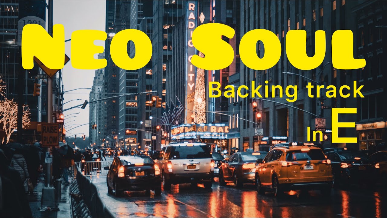 Минусовка в стиле RnB Ми мажор Neo Soul