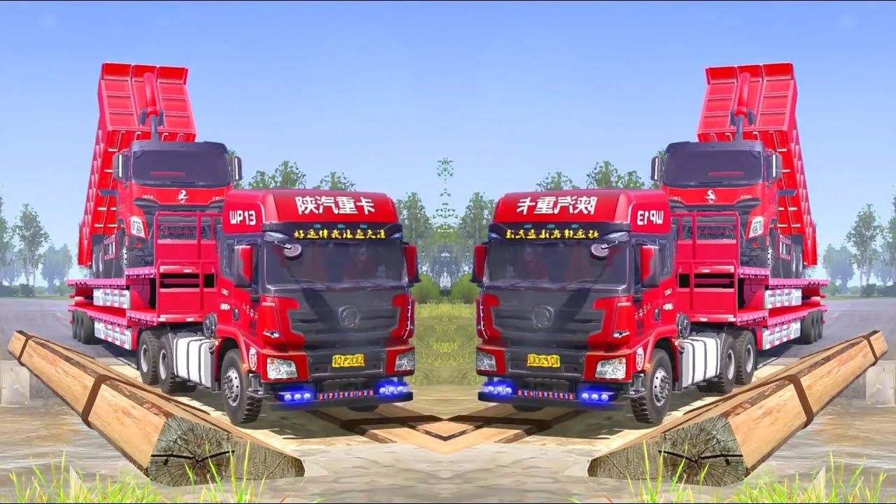 MOBIL TRUK DANCE TIKTOK - TRUK JOGET JOGET LUCU | XE TẢI NHẢY TIK TOK #1007